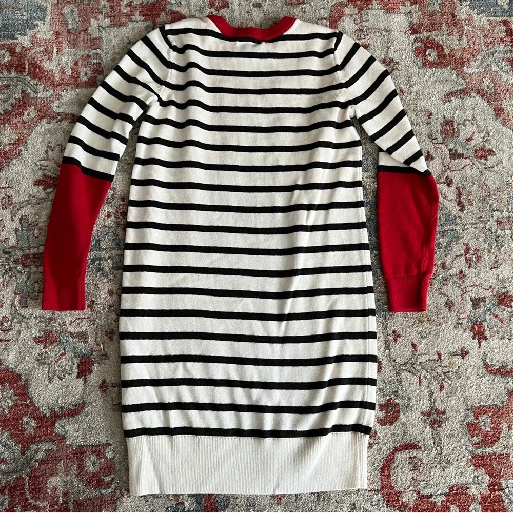 Gap kids LOVE Valentines Stripe Sweater Dress XXL 14-16 Long Sleeve Comfy Preppy